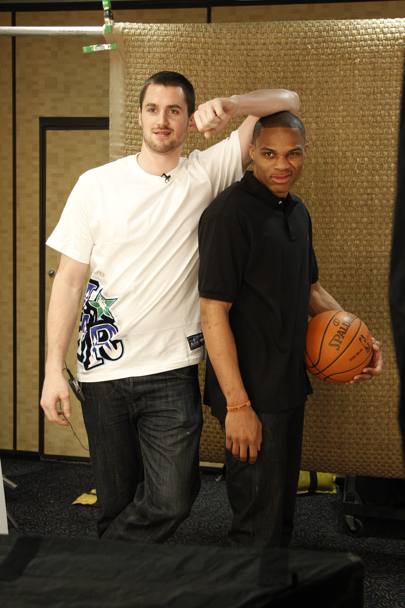 All Star Game 2010: Kevin Love e Russell Westbrook